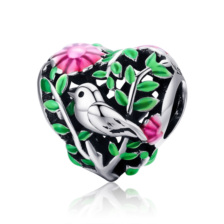 925 Sterling Silver Bird In The Woods Charm Beads Fit Women Bracelet Necklaces Jewelry
925 Sterling Silver Bird In The Woods Charm Beads Fit Women Bracelet Necklaces Jewelry