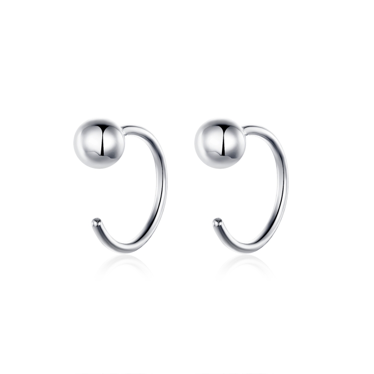 Sterling Silver Earrings Simple Platinum-plated Earrings Temperament Small Ball Earrings
Sterling Silver Earrings Simple Platinum-plated Earrings Temperament Small Ball Earrings