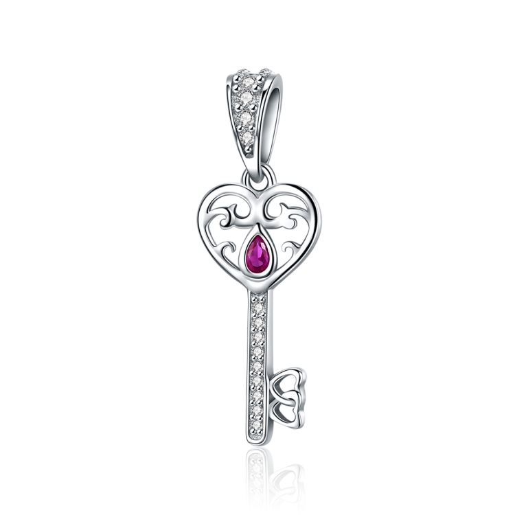 S925 Sterling Silver Happiness Key Pendant Charm Accessories 
S925 Sterling Silver Happiness Key Pendant Charm Accessories