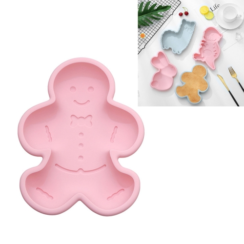 6 PCS Cartoon Animal Shape Silicone Non-cut high Temperature Baking Cake Mold, Style:Gingerbread Man(Pink)
6 PCS Cartoon Animal Shape Silicone Non-cut high Temperature Baking Cake Mold, Style:Gingerbread Man(Pink)