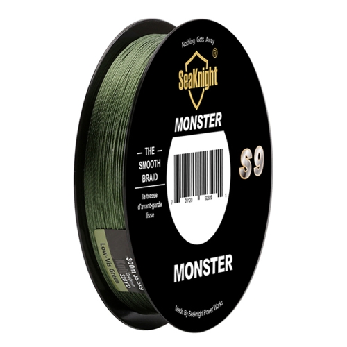 Seaknight 9 Series of Strong Horse PE Line 300 Meters Braided Fishing Line, Line number: 6.0, Color:Green
Seaknight 9 Series of Strong Horse PE Line 300 Meters Braided Fishing Line, Line number: 6.0, Color:Green