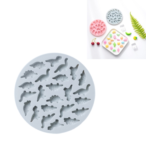 10 PCS Round Cartoon Soft Candy Jelly Steamable Silicone Mold Ice Cream Chocolate Dripping Mold, Style:Dinosaur World(Blue)
10 PCS Round Cartoon Soft Candy Jelly Steamable Silicone Mold Ice Cream Chocolate Dripping Mold, Style:Dinosaur World(Blue)