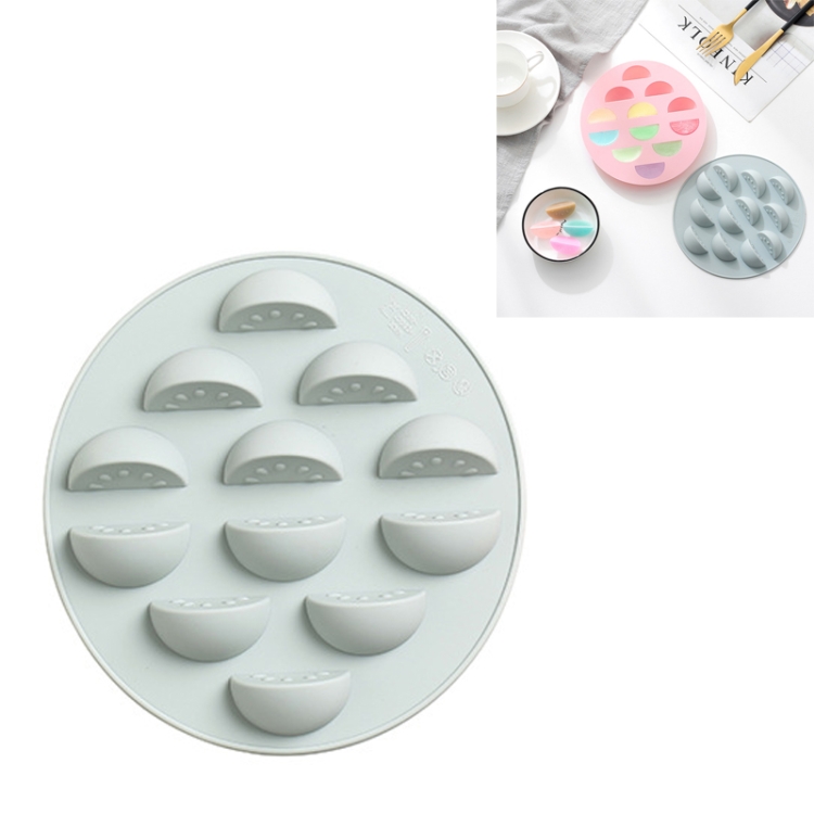 6 PCS Creative Watermelon Shape Ice Tray Mold Silicone Chocolate Cake Baking Mold(Blue)
6 PCS Creative Watermelon Shape Ice Tray Mold Silicone Chocolate Cake Baking Mold(Blue)