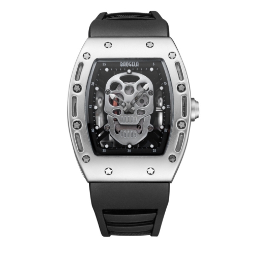BAOGELA 1612 Skull Silicone Mens Watch Waterproof Sports Quartz Watch(Steel Shell White Skull)
BAOGELA 1612 Skull Silicone Mens Watch Waterproof Sports Quartz Watch(Steel Shell White Skull)