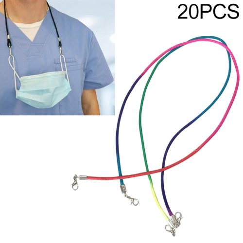 20 PCS Extension Rope Ear Anti-lost Windproof Rope with Hooks for Mask, Random Color Delivery
20 PCS Extension Rope Ear Anti-lost Windproof Rope with Hooks for Mask, Random Color Delivery