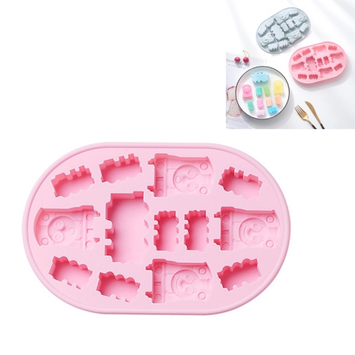 4 PCS Small Train Silicone Ice Tray Mold Food Supplement Box Pudding DIY Baking Cake Mold(Pink)
4 PCS Small Train Silicone Ice Tray Mold Food Supplement Box Pudding DIY Baking Cake Mold(Pink)