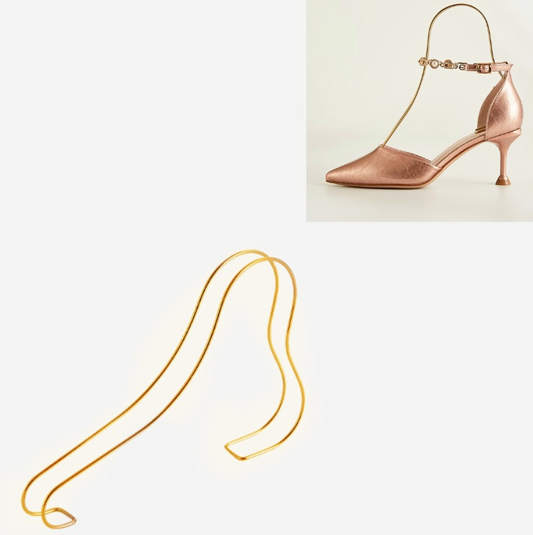 3 PCS Stainless Steel High Heels Display Stand Metal Elastic Shoe Support Shoe Support Bracket, Colour: Titanium
3 PCS Stainless Steel High Heels Display Stand Metal Elastic Shoe Support Shoe Support Bracket, Colour: Titanium