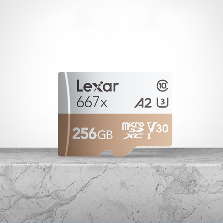 Lexar 667x 256GB Driving Recorder Storage Micro SD Memory Card High Speed TF Card
Lexar 667x 256GB Driving Recorder Storage Micro SD Memory Card High Speed TF Card