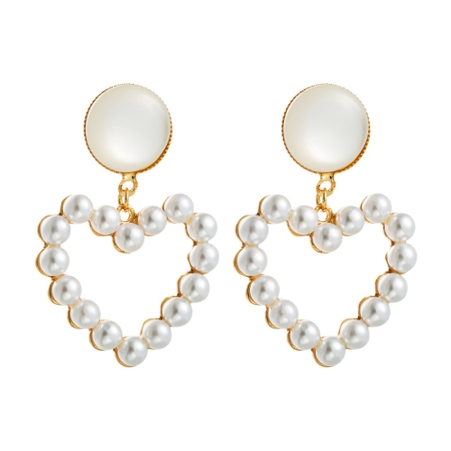 3 Pairs S925 Silver Needle Earrings Female Super Fairy Temperament All-match Pearl Heart Earrings
3 Pairs S925 Silver Needle Earrings Female Super Fairy Temperament All-match Pearl Heart Earrings