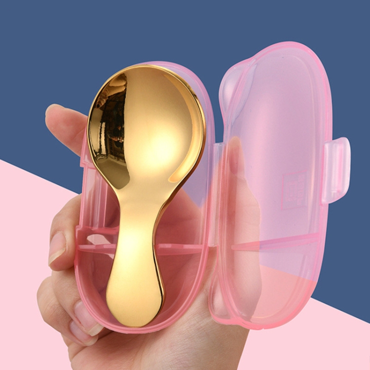 2 PCS 304 Stainless Steel Spoon Dessert Ice Cream Coffee Spoon Children Spoon(Pink+Gold)
2 PCS 304 Stainless Steel Spoon Dessert Ice Cream Coffee Spoon Children Spoon(Pink+Gold)