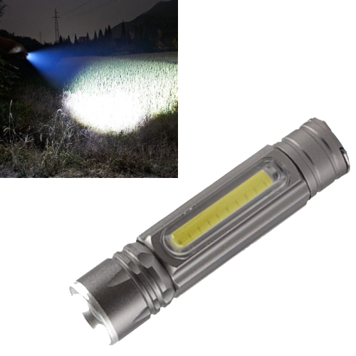 Aluminum Alloy Small Flashlight Tail With Magnet Usb Rechargeable Cob Mini Flashlight Zoom Light Flashlight(TG-S156 Silver)
Aluminum Alloy Small Flashlight Tail With Magnet Usb Rechargeable Cob Mini Flashlight Zoom Light Flashlight(TG-S156 Silver)