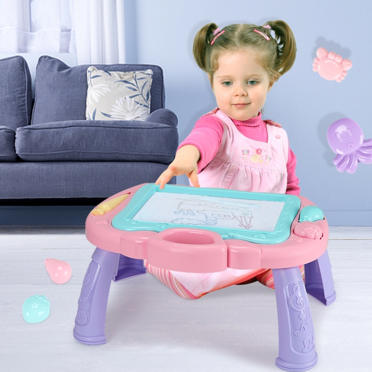 Children Magnetic Graffiti Drawing Board Color Handwriting Board with Bracket(Pink)
Children Magnetic Graffiti Drawing Board Color Handwriting Board with Bracket(Pink)