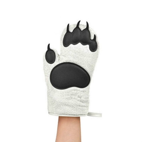 Kitchen Bear Claw Shape Oven Silicone Anti-scald Gloves Baking Thickened High Temperature Heat Insulation Gloves, Colour: Polar Bear (1 Pack)
Kitchen Bear Claw Shape Oven Silicone Anti-scald Gloves Baking Thickened High Temperature Heat Insulation Gloves, Colour: Polar Bear (1 Pack)