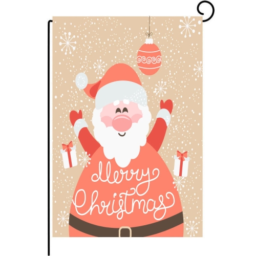 4 PCS Christmas Linen Garden Flag Christmas Flag Home Outdoor Decoration Flag(1 Santa Claus)
4 PCS Christmas Linen Garden Flag Christmas Flag Home Outdoor Decoration Flag(1 Santa Claus)