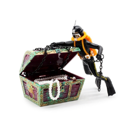 Pneumatic Fish Tank Decoration Diver Treasure Hunt Frogman Aquarium Fish Tank Landscape(Black)
Pneumatic Fish Tank Decoration Diver Treasure Hunt Frogman Aquarium Fish Tank Landscape(Black)