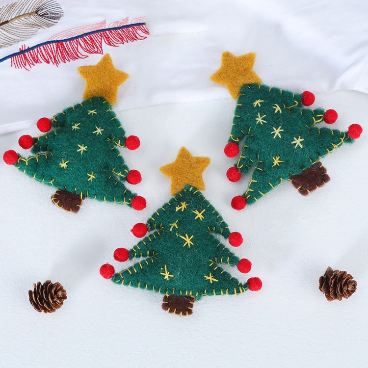 3 PCS/Set Christmas Decoration Handmade Wool Felt DIY Christmas Tree Pendant(Green)
3 PCS/Set Christmas Decoration Handmade Wool Felt DIY Christmas Tree Pendant(Green)
