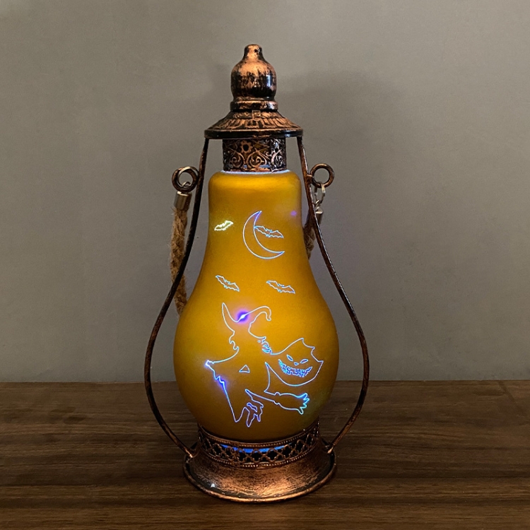 Halloween Decoration LED Oil Lamp Hotel Family Crafts Ornaments, Specifications:Miko Yellow L
Halloween Decoration LED Oil Lamp Hotel Family Crafts Ornaments, Specifications:Miko Yellow L