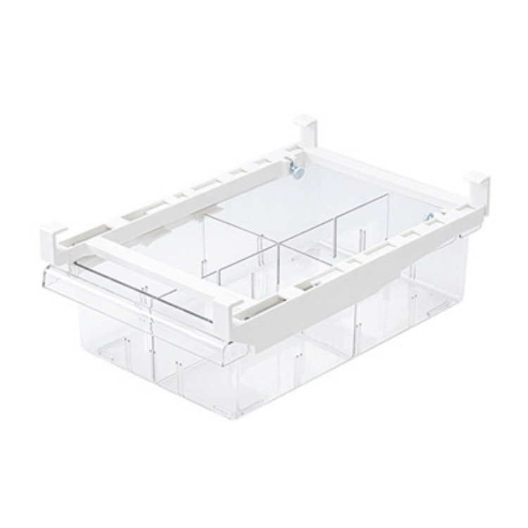 Transparent Hanging & Pull-out Refrigerator Sorting Fresh-keeping Box For Fruits Vegetables & Eggs With Separate Classification Box, Specification: 4 Grids
Transparent Hanging & Pull-out Refrigerator Sorting Fresh-keeping Box For Fruits Vegetables & Eggs With Separate Classification Box, Specification: 4 Grids