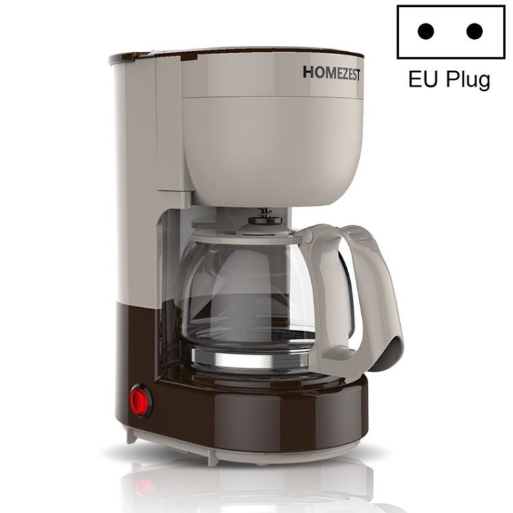Homezest Household Small Coffee Maker Automatic Mini Drip Coffee Machine, Style:EU Plug(Grey Coffee)
Homezest Household Small Coffee Maker Automatic Mini Drip Coffee Machine, Style:EU Plug(Grey Coffee)