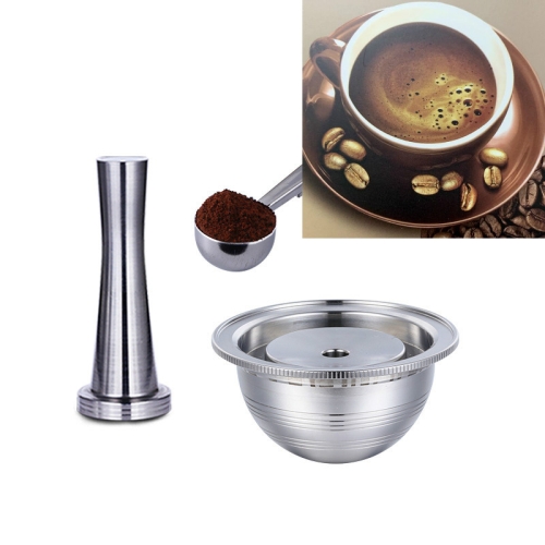 Coffee Capsule Shell Reusable Coffee Filter Stainless Steel Coffee Filter Tool, Style:Coffee Capsule+Powder Hammer
Coffee Capsule Shell Reusable Coffee Filter Stainless Steel Coffee Filter Tool, Style:Coffee Capsule+Powder Hammer