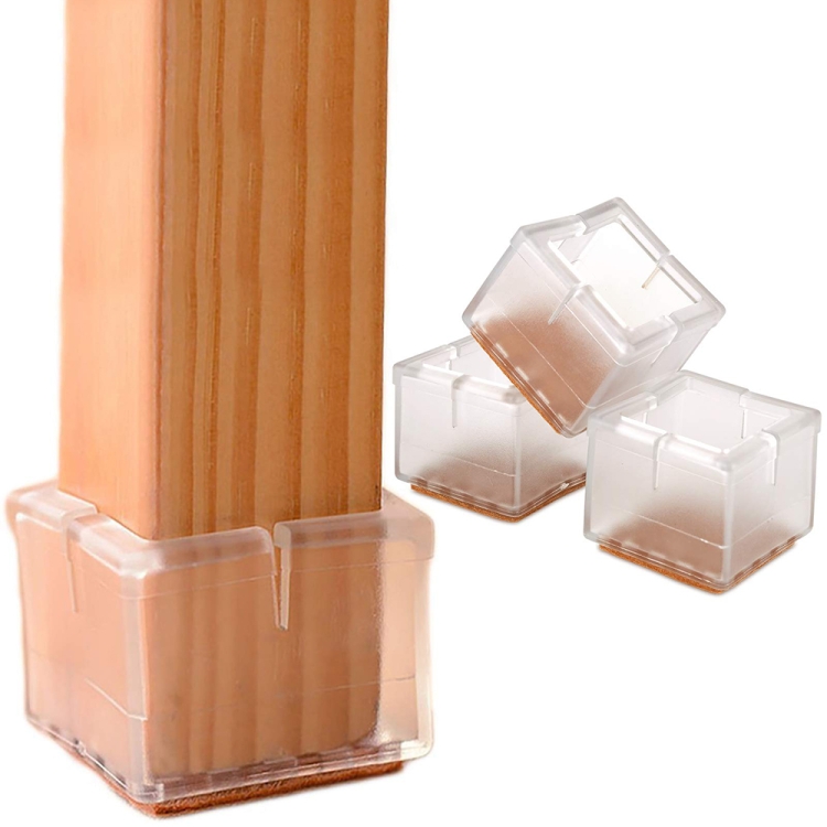 2 PCS Square Chair Leg Caps PVC Feet Protector Pads Furniture Table Covers, Size:37-42mm
2 PCS Square Chair Leg Caps PVC Feet Protector Pads Furniture Table Covers, Size:37-42mm