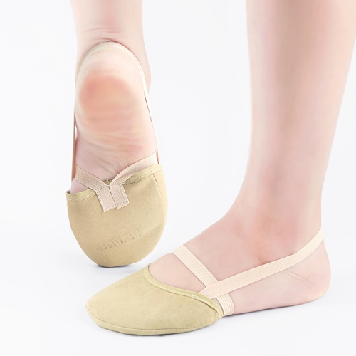 Rhythmic Gymnastics Shoes Soft Half Socks Ballroom Art Gym Accessories Ginastica Elastic Dance Shoes Gymnastics Khaki Color(XS(26-39))
Rhythmic Gymnastics Shoes Soft Half Socks Ballroom Art Gym Accessories Ginastica Elastic Dance Shoes Gymnastics Khaki Color(XS(26-39))