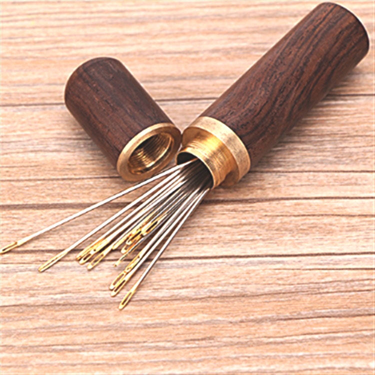 Hand Sewing Needles Wood Box Sandalwood Needle Holder DIY Crafts Tools(Sandalwood Dark Color)
Hand Sewing Needles Wood Box Sandalwood Needle Holder DIY Crafts Tools(Sandalwood Dark Color)