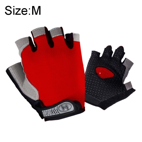 Summer Men Women Fitness Gloves Gym Weight Lifting Cycling Yoga Training Thin Breathable Antiskid Half Finger Gloves, Size:M(Red)
Summer Men Women Fitness Gloves Gym Weight Lifting Cycling Yoga Training Thin Breathable Antiskid Half Finger Gloves, Size:M(Red)