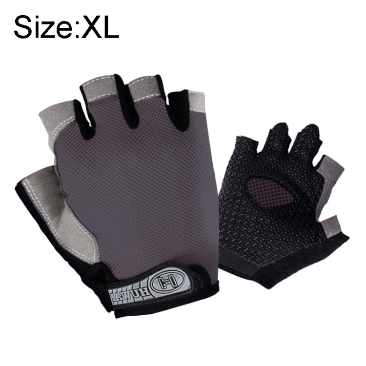 Summer Men Women Fitness Gloves Gym Weight Lifting Cycling Yoga Training Thin Breathable Antiskid Half Finger Gloves, Size:XL(Gray)
Summer Men Women Fitness Gloves Gym Weight Lifting Cycling Yoga Training Thin Breathable Antiskid Half Finger Gloves, Size:XL(Gray)