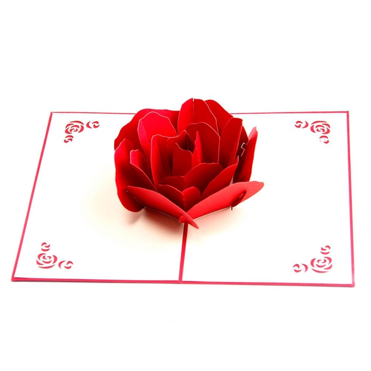 3D Pop Up Rose Thank You Greeting Postcards Flower Handmade Blank Vintage Paper Happy Birthday Love Gift Card, Size: 13x16cm
3D Pop Up Rose Thank You Greeting Postcards Flower Handmade Blank Vintage Paper Happy Birthday Love Gift Card, Size: 13x16cm