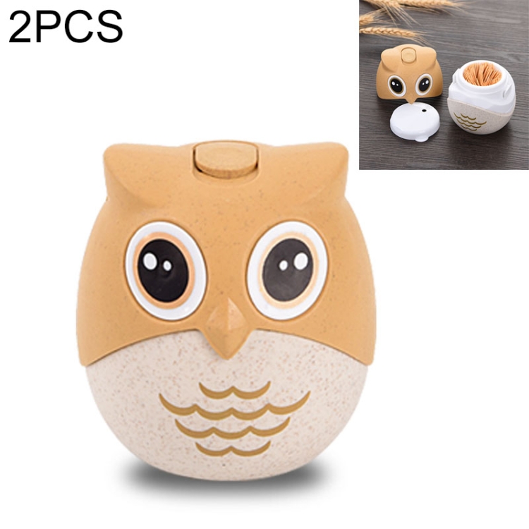 6 PCS Restaurant Household Toothpick Box Wheat Straw Owl Shape Toothpick Holder
6 PCS Restaurant Household Toothpick Box Wheat Straw Owl Shape Toothpick Holder