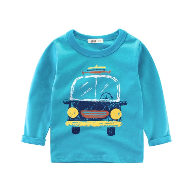 Long Sleeves T-Shirts Cotton Cartoon Car Shirt Baby Clothes, Kid Size:140cm(Blue)
Long Sleeves T-Shirts Cotton Cartoon Car Shirt Baby Clothes, Kid Size:140cm(Blue)