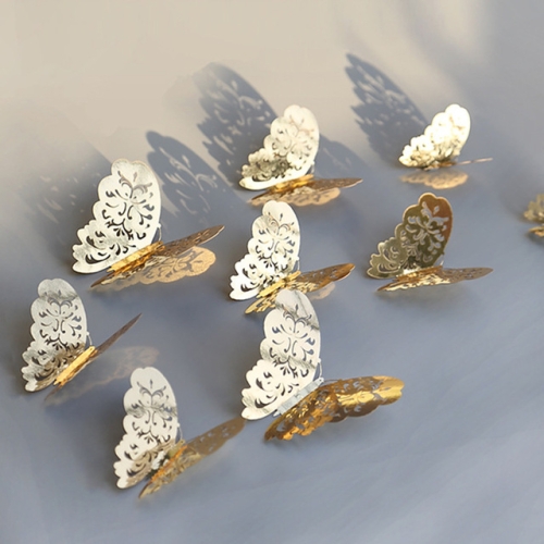 3D Wallpaper Home Decoration Hollow Butterfly Fridge Wall Stickers(Hollow Butterfly A type Gold)
3D Wallpaper Home Decoration Hollow Butterfly Fridge Wall Stickers(Hollow Butterfly A type Gold)