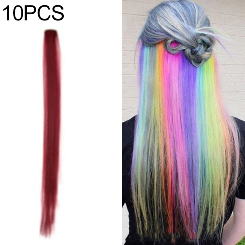 10 PCS Chemical Fiber Wig One-Step Gradient Color Single Card Wig, Stretched Length:24inches(24#)
10 PCS Chemical Fiber Wig One-Step Gradient Color Single Card Wig, Stretched Length:24inches(24#)