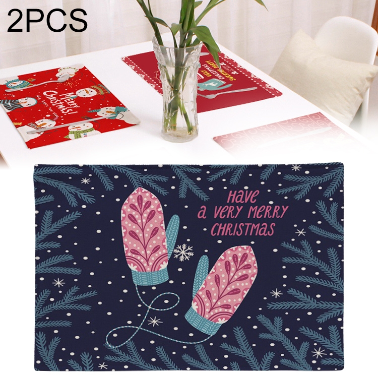 2 PCS Flax Christmas Western Food Insulation Table Mat Household Table Non-Slip Coaster, Specification:Double Layer(Gloves)
2 PCS Flax Christmas Western Food Insulation Table Mat Household Table Non-Slip Coaster, Specification:Double Layer(Gloves)