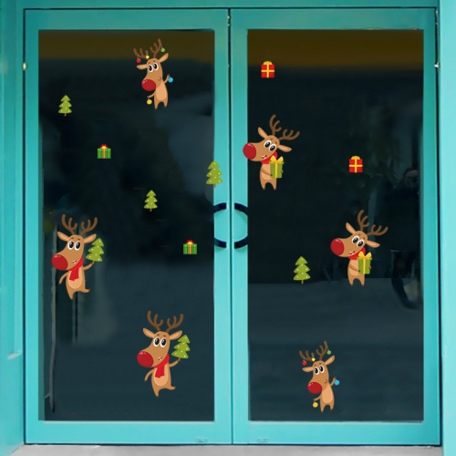 10 PCS Christmas Elk Shop Window Decoration Stickers Glass Cabinet Door Stickers
10 PCS Christmas Elk Shop Window Decoration Stickers Glass Cabinet Door Stickers
