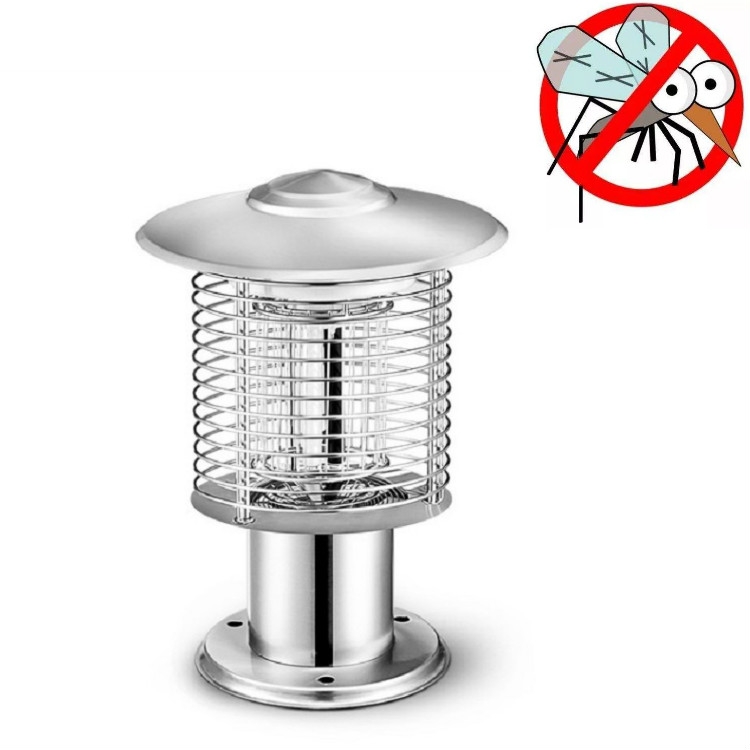 Outdoor Courtyard Garden Waterproof Outdoor Mosquito Repellent Lamp, Color:388Q Silver
Outdoor Courtyard Garden Waterproof Outdoor Mosquito Repellent Lamp, Color:388Q Silver