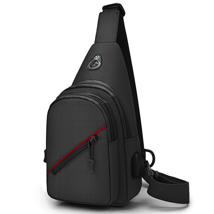 Oxford Cloth Leisure Single Shoulder Crossbody Bag Outdoor Chest Bag for Men(Black)
Oxford Cloth Leisure Single Shoulder Crossbody Bag Outdoor Chest Bag for Men(Black)