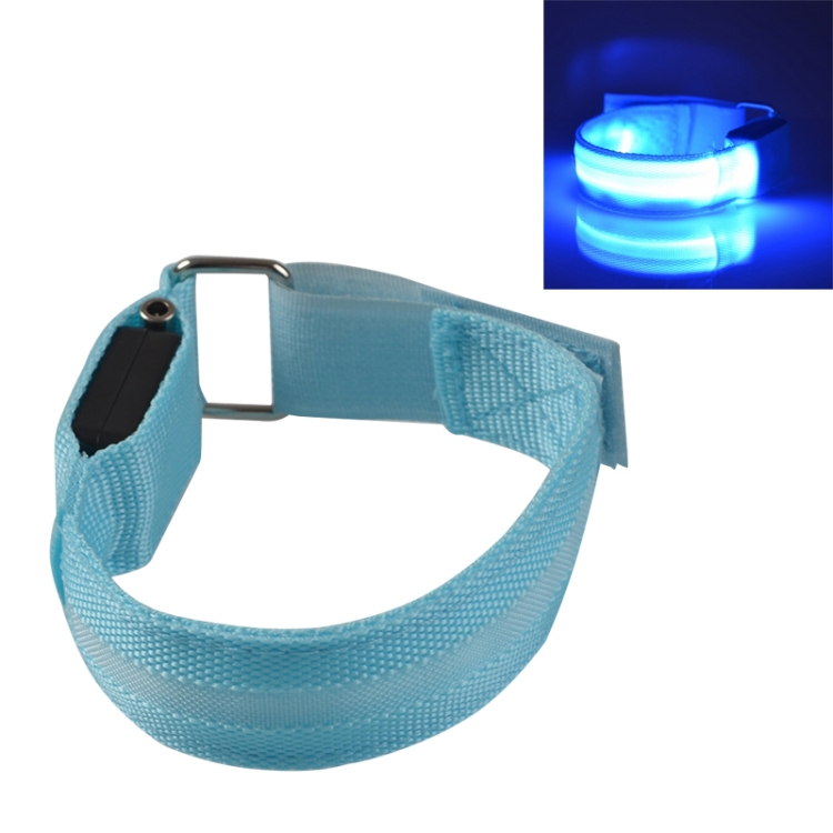 Blue Nylon Night Sports LED Light Armband Light Bracelet, Specification:USB Charging Version
Blue Nylon Night Sports LED Light Armband Light Bracelet, Specification:USB Charging Version