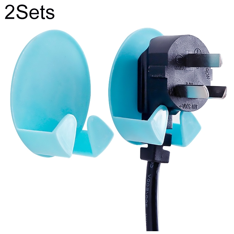 2 Sets Home Creative Design Family Powerful Hooks, Random Color Delivery 
2 Sets Home Creative Design Family Powerful Hooks, Random Color Delivery