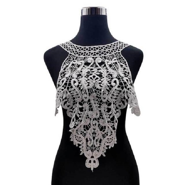 White Embroidered Lace Collar Flower Three-dimensional Hollow Fake Collar DIY Clothing Accessories
White Embroidered Lace Collar Flower Three-dimensional Hollow Fake Collar DIY Clothing Accessories