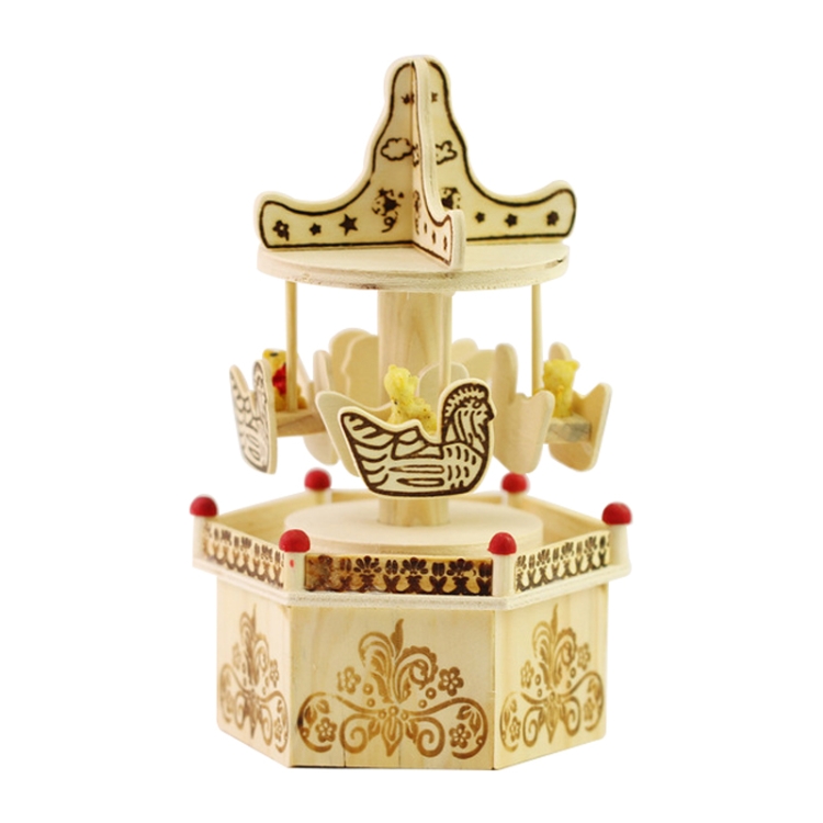 Creative Wooden Decoration Holiday Gift Carousel Music Box, Style Random Delivery
Creative Wooden Decoration Holiday Gift Carousel Music Box, Style Random Delivery