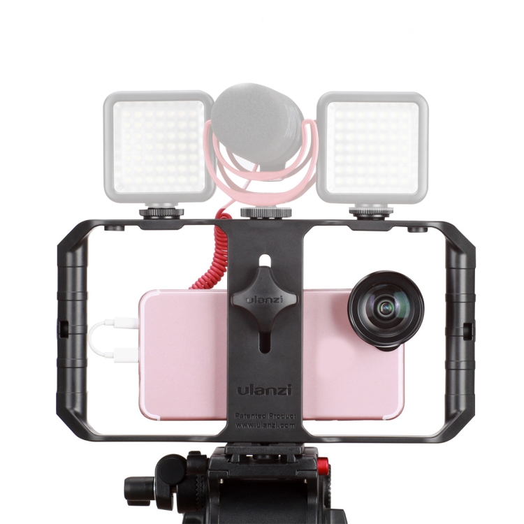 Ulanzi U-Rig Pro Mobile Phone Handheld Camera Support Live Broadcast Rabbit Cage
Ulanzi U-Rig Pro Mobile Phone Handheld Camera Support Live Broadcast Rabbit Cage