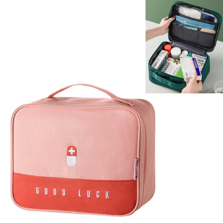 Thickened Large-Capacity Multifunctional Medicine Box Family Portable Storage Bag(Pink)
Thickened Large-Capacity Multifunctional Medicine Box Family Portable Storage Bag(Pink)