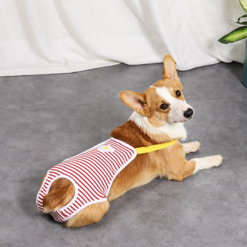 Pet Striped Suspenders Physiological Pants Anti-Harassment Safety and Health Pants, Size: XL(Red )
Pet Striped Suspenders Physiological Pants Anti-Harassment Safety and Health Pants, Size: XL(Red )