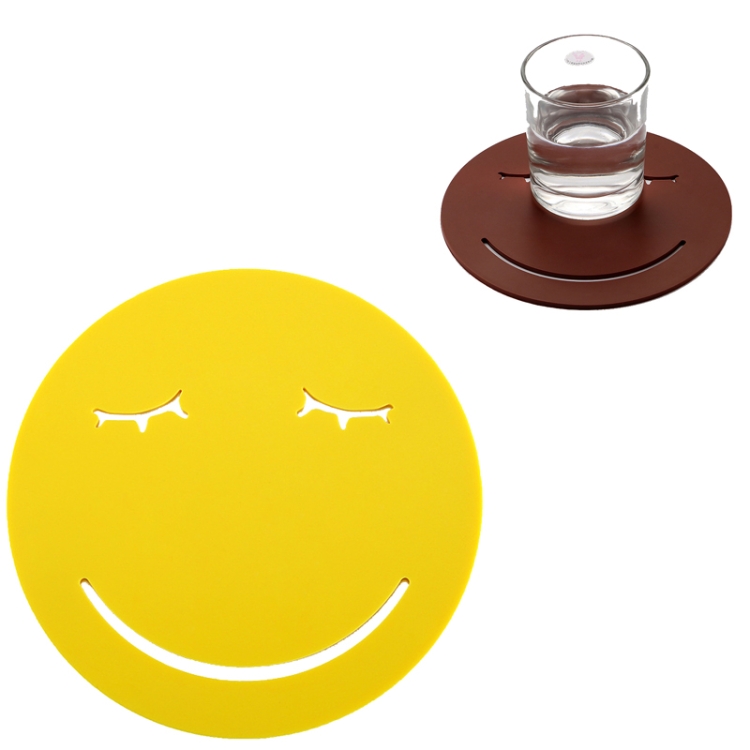 3 PCS Smile Face Expression Shape Food Grade Silicone Placemat Household Insulation Pad Cartoon Expression Non-Slip Table Mat Microwave Heating Pad(Yellow)
3 PCS Smile Face Expression Shape Food Grade Silicone Placemat Household Insulation Pad Cartoon Expression Non-Slip Table Mat Microwave Heating Pad(Yellow)