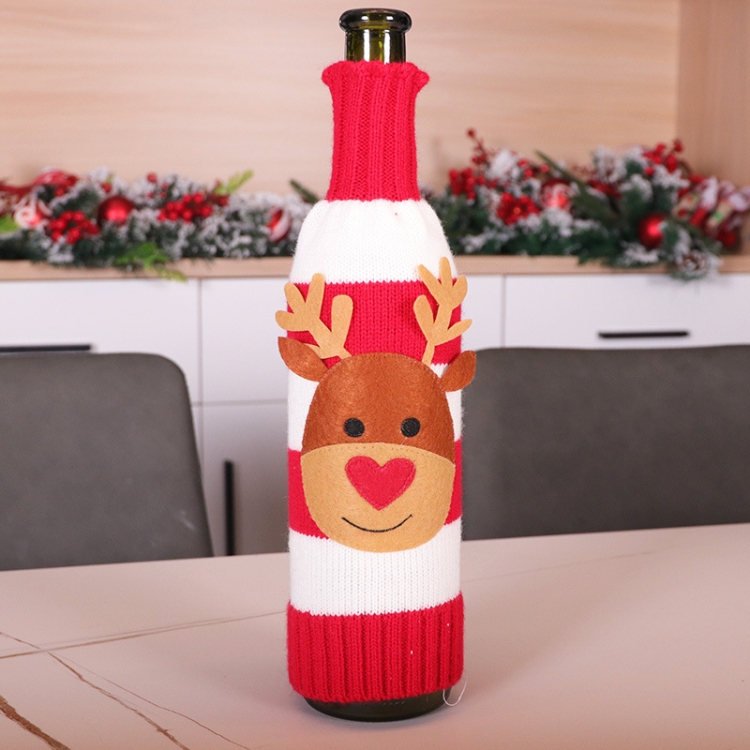 2 PCS Christmas Decoration Knitted Sweater Wine Bottle Cover Hotel Home Dining Table Supplies(Elk)
2 PCS Christmas Decoration Knitted Sweater Wine Bottle Cover Hotel Home Dining Table Supplies(Elk)