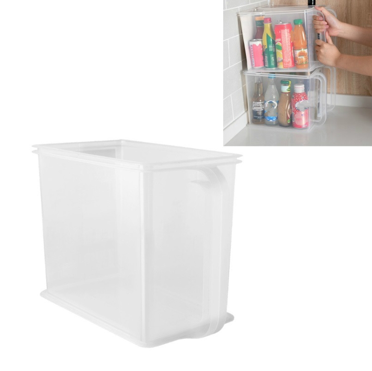 Cabinet Storage Box With Handle Kitchen Transparent Multifunctional Food Storage Box
Cabinet Storage Box With Handle Kitchen Transparent Multifunctional Food Storage Box