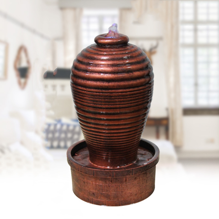 Feng Shui Ball Flowing Water Fountain Decoration Indoor Desktop Humidifier, CN Plug(2155 Gold)
Feng Shui Ball Flowing Water Fountain Decoration Indoor Desktop Humidifier, CN Plug(2155 Gold)