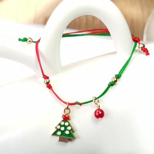 10 PCS Christmas Hand-Knitted Bracelet Christmas Gifts, Style:Christmas Tree 2
10 PCS Christmas Hand-Knitted Bracelet Christmas Gifts, Style:Christmas Tree 2